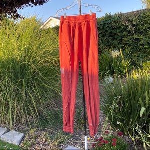 A cold wall orange sweatpants